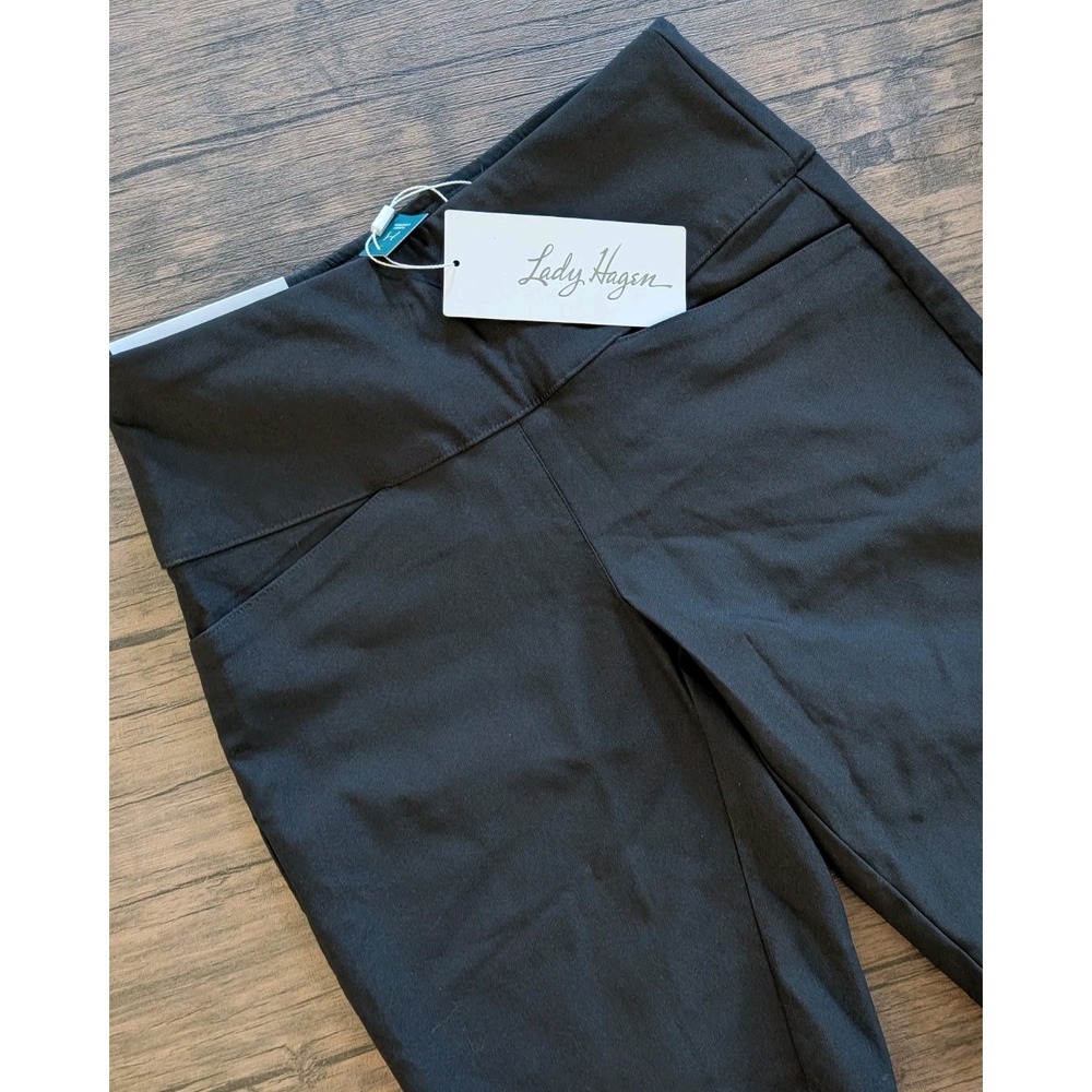 Lady Hagen Women's Sculpt 10'' Pull-on Golf Shorts, XS, Black